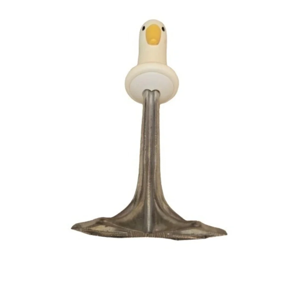 Rare Vintage Ekco White Duck‎ Head Potato Masher Zoo Tools Collection 1998